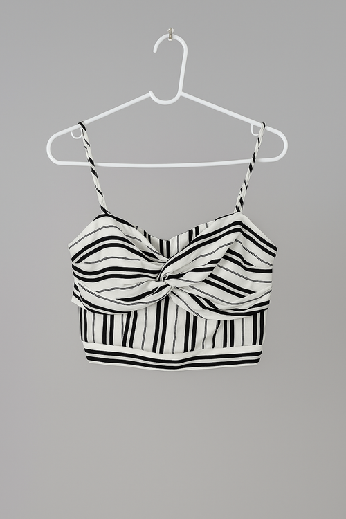 Blusa de tirantes a rayas